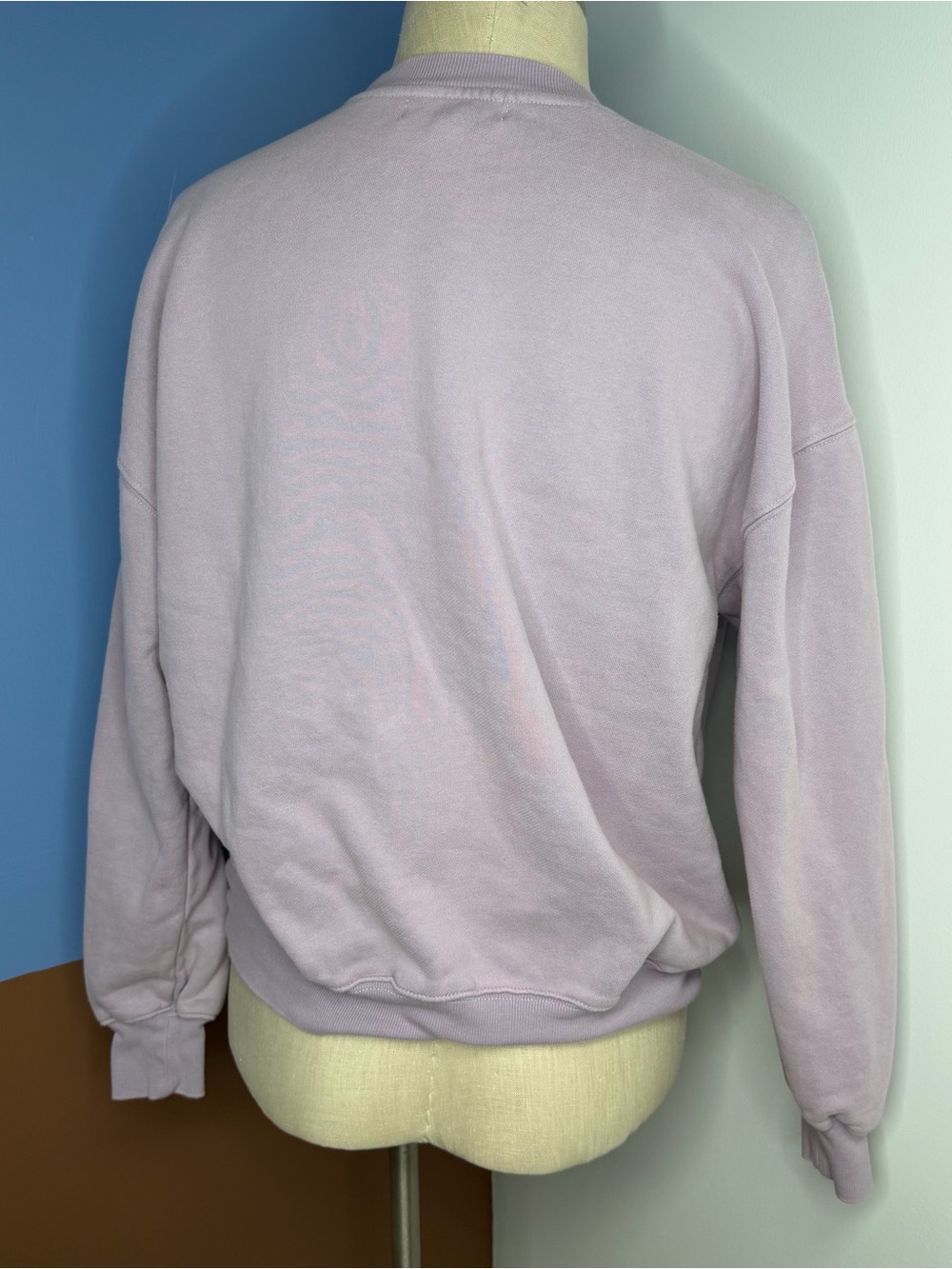 Anthropologie Spiritual Gangster Graphic Sweatshirt Free Your Mind Purple Small - Picture 7 of 8